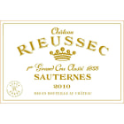 Chateau Rieussec Sauternes (375ML half-bottle) 2010 Front Label