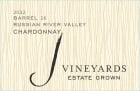 J Vineyards Barrel 16 Chardonnay 2012 Front Label