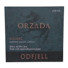 Odfjell Orzada Malbec 2010 Front Label