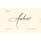 Aubert Sugar Shack Estate Chardonnay 2012 Front Label