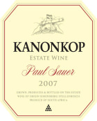 Kanonkop Paul Sauer 2007 Front Label