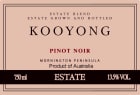 Kooyong Pinot Noir 2013 Front Label