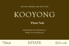 Kooyong Estate Pinot Noir 2013 Front Label