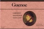 Guenoc North Coast Cabernet Sauvignon 1997 Front Label