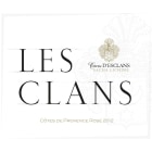 Chateau d'Esclans Les Clans Rose 2012 Front Label