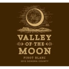 Valley of the Moon Pinot Blanc 2012 Front Label