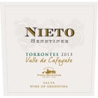 Nieto Senetiner Torrontes 2013 Front Label