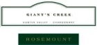 Rosemount Giants Creek Chardonnay 1996 Front Label