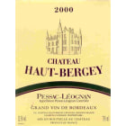 Chateau Haut-Bergey  2000 Front Label