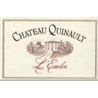 Chateau Quinault l'Enclos  1998 Front Label