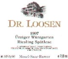 Dr. Loosen Urziger Wurzgarten Riesling Spatlese 1997 Front Label