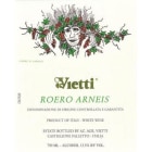 Vietti Roero Arneis 2012 Front Label