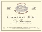 Lupe-Cholet Aloxe-Corton Les Fournieres Premier Cru 2012 Front Label