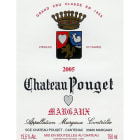 Chateau Pouget  2005 Front Label