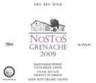 Manousakis Estate Nostos Grenache 2009 Front Label