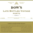Dow's Late Bottled Vintage 2009 Front Label