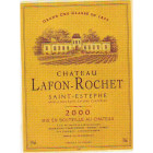 Chateau Lafon-Rochet  2000 Front Label