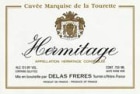 Delas Hermitage Marquis de la Tourette 1994 Front Label