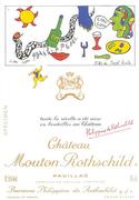 Chateau Mouton Rothschild (stained label) 1997 Front Label