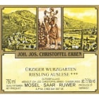 J.J. Christoffel Urziger Wurzgarten Riesling Auslese 2003 Front Label