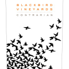 Blackbird Vineyards Contrarian Napa Valley Proprietary Red 2012 Front Label