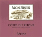 Montirius Serine 2009 Front Label