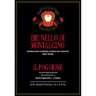 Il Poggione Brunello di Montalcino (375ML half-bottle) 2010 Front Label