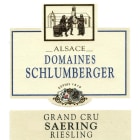 Domaines Schlumberger Grand Cru Saering Riesling 2010 Front Label