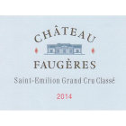 Chateau Faugeres  2014 Front Label