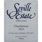 Seville Estate Chardonnay 2013 Front Label