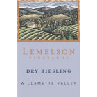 Lemelson Dry Riesling 2013 Front Label