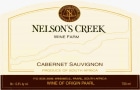 Nelsons Creek Cabernet Sauvignon 2002 Front Label