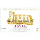 Chateau de Segries Tavel Rose 2014 Front Label