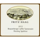 Fritz Haag Brauneberger Juffer Sonnenuhr Spatlese 2012 Front Label