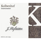 J. Hofstatter Kolbenhof Gewurztraminer 2013 Front Label