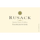 Rusack Santa Ynez Valley Sangiovese 2012 Front Label