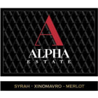 Alpha Estate SMX Red Blend 2009 Front Label