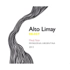 Alto Limay Select Pinot Noir 2013 Front Label