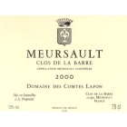 Domaine des Comtes Lafon Meursault Clos de la Barre 2000 Front Label