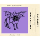 Poggio Anima Asmodeus Nero d'Avola 2012 Front Label