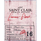 Saint Clair Pioneer Block 16 Awatere Pinot Noir 2010 Front Label