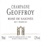 Geoffroy Rose de Saignee Brut Front Label