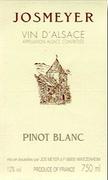 Josmeyer Pinot Blanc d'Alsace 1999 Front Label