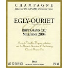 Egly-Ouriet Grand Cru Brut (slightly torn labels) 2004 Front Label