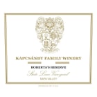 Kapcsandy Family Winery State Lane Vineyard Roberta's Reserve 2006 Front Label