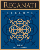 Recanati Reserve Shiraz (OU Kosher) 2006 Front Label