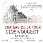 Chateau de la Tour Clos Vougeot Grand Cru (1.5 Liter Magnum) 2012 Front Label
