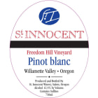 St. Innocent Freedom Hill Pinot Blanc 2014 Front Label