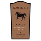 Tamber Bey Trio Vineyard Chardonnay 2014 Front Label