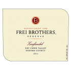 Frei Brothers Reserve Dry Creek Zinfandel 2014 Front Label